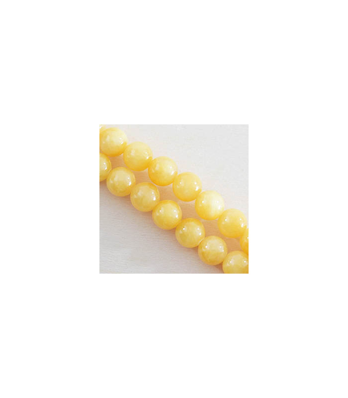 Fil de 38cm en Perles en pierre naturelle - Jaspe Perse - 10mm