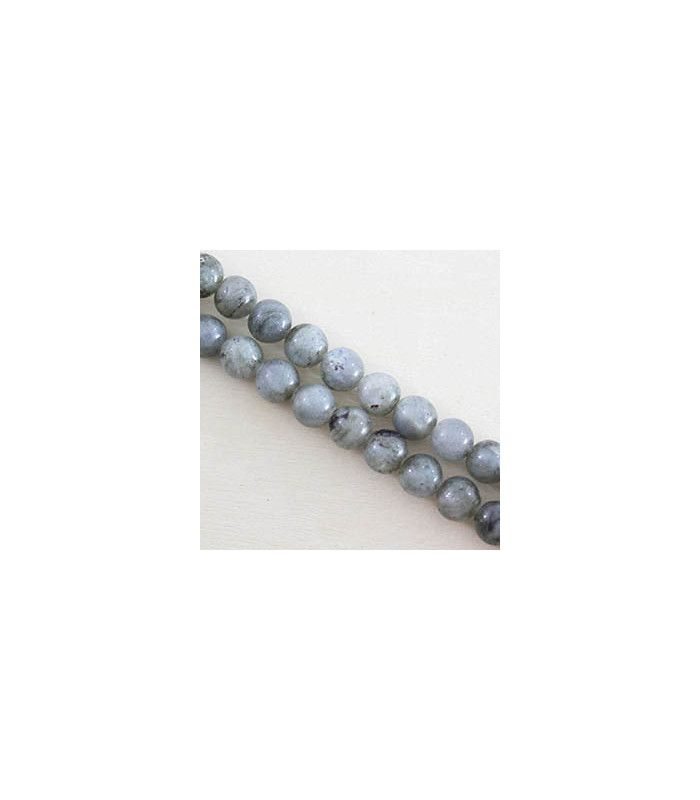 Fil de 38cm en Perles en pierre naturelle - Labradorite - 8mm