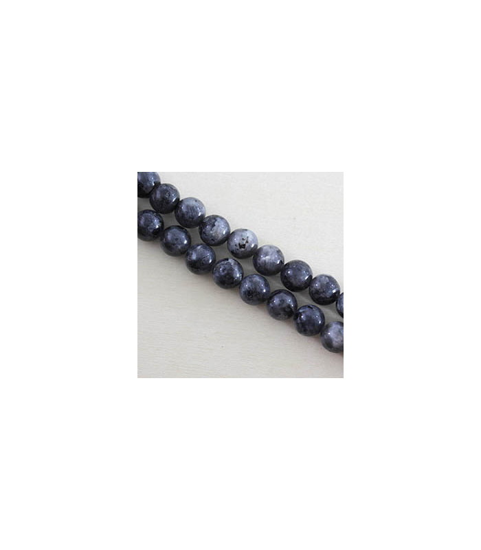 Fil de 38cm en Perles en pierre naturelle - Larkvite - 8mm