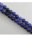 Perles rondes en Sodalite - 6mm - Fil de 38cm - Pierre naturelle ou Gemme