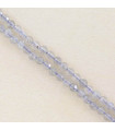 Fil de 38cm en Perles Rondes à Facettes en pierre naturelle - Labradorite - 3,5x3mm