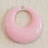 Sequin Emaillé en résine époxy donut's 18mm -Rose clair