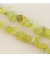 Perles Chips en Jade vert - 5 à 8mm - Fil de 80cm - Pierre naturelle ou Gemme