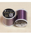 Fil Miyuki - Bobine de 50m - 0,27mm - Violet Foncé - 9