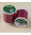 Fil Nylon KO - Bobine de 50m - 0,27mm - Rose Scarlet - 23S