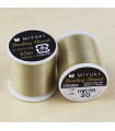 Fil Miyuki - Bobine de 50m - 0,27mm - Ocre Semolina - 20