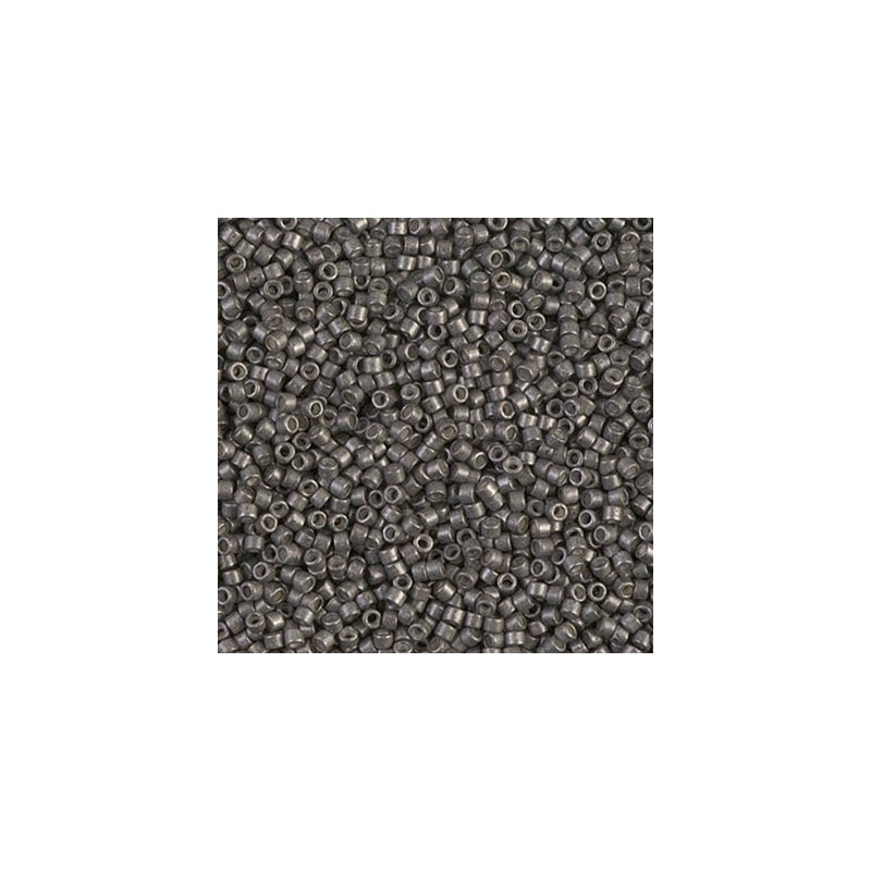 DB1186 Miyuki Delica 11/0 - Galvanized Semi Mat Graphite - 5,4g