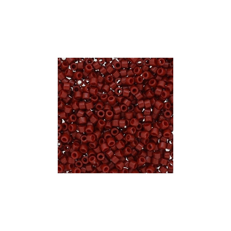 DB2354 Miyuki Delica 11/0 - Duracoat Opaque Dyed Shangai Red - 5,4g