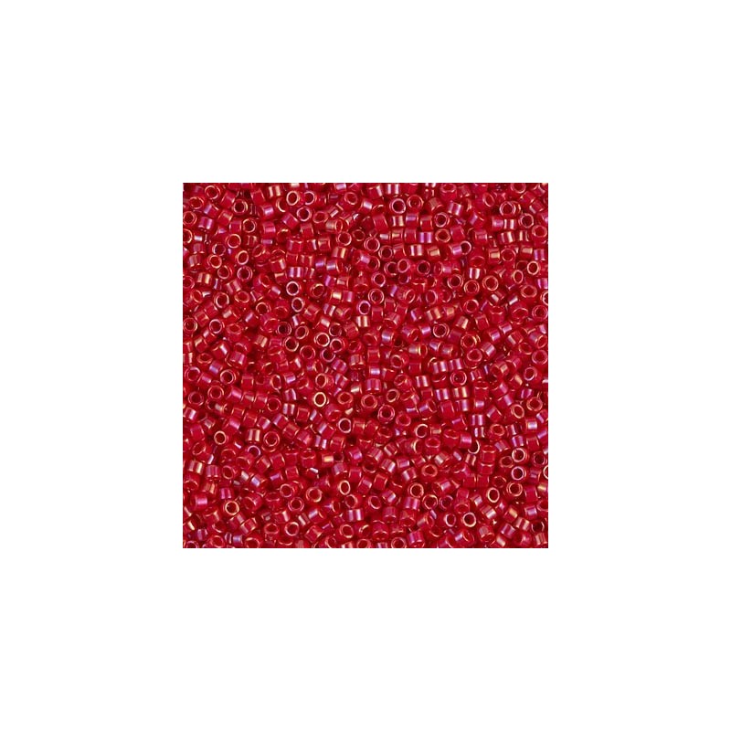 DB0214 Miyuki Delica 11/0 - Opaque Luster Red - 5,4g