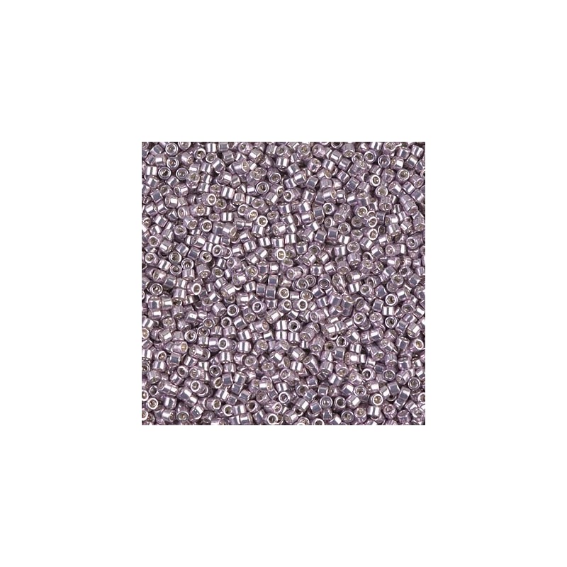 DB0429 Miyuki Delica 11/0 - Metallique Galvanized Light Smoky Amethyst - 5,4g