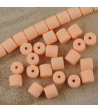 Perles Cylindre en pâte polymère style HEISHI