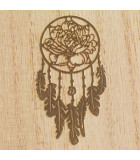 Pendentifs Laser Cut Plumes / Coeurs / Zen